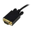 Kabelis StarTech D- Sub (VGA) 4, 5 m juodas (DP2VGAMM15B)