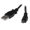 USB kabelis StarTech USB-A - mikroUSB 1 m juodasis (USBUB1MU)