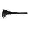 USB kabelis StarTech USB-A - mikroUSB 1 m juodasis (USBUB1MU)