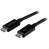 USB laidas StarTech USB-C – USB-C 1 m juodas (TBLT3MM1M)