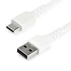 USB kabelis StarTech USB-A - USB-C 1 m Baltas (RUSB2AC1MW)