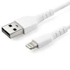 USB kabelis StarTech USB-A - Žaibas 2 m Baltas (RUSBLTMM2M)