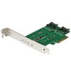 „StarTech PCIE 3.0 x4“ valdiklis - 2x M.2 B- raktas + M.2 M- raktas (PEXM2SAT32N1)
