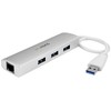 HUB USB StarTech 1x RJ-45 + 3x USB- A 3.0 (ST3300G3UA)