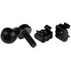 StarTech 10-32 RACK SCREWS AND NUTS/- 50 PACK - Juodas