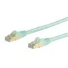 StarTech STARTECH.COM 5 m CAT6a-Ethernet-Kabelis - Trkis - RJ45-Ethernet-Kabelis - Snagless - STP-Kabelis - Kupfer - 10-Gbit Netzwerkkabel