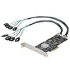 STARTECH.COM SATA PCIe Controller 8 Port - 6Gbit/s SATA PCIe Schnittstellenkarte - PCIe x4 Gen2 zu SATA III - SATA HDD/SSD
