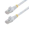 StarTech Komutacinis kabelis Cat5e U/UTP 7 m Baltas (45PAT7MWH)
