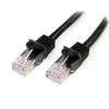 StarTech RJ- 45 / RJ- 45 kt.5E U / UTP Juodas 5m (45PAT5MBK)