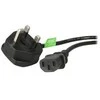 Maitinimo kabelis StarTech StarTech BS13U-1M-POWER-LEAD maitinimo kabelis juodas BS 1363 C13 skydelis