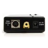 Adapteris AV StarTech Composite Video - S-Video - D-Sub (VGA) juodas (VID2VGATV2)
