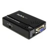 Adapteris AV StarTech Composite Video - S-Video - D-Sub (VGA) juodas (VID2VGATV2)