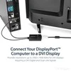 Adapteris AV StarTech DVI-D – DisplayPort + USB-A laidas (DP2DVID2)