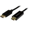 Kabelis StarTech Rodyti Uostas - HDMI 5m juoda (DP2HDMM5MB)