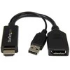 AV adapteris StarTech HDMI - DisplayPort + USB - A juodas (HD2DP)