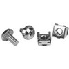 StarTech Rack Screws 20 Pack Installation Tool 12 mm M6 Screws M6 Nuts Cabinet Mounting Screws and Cage Nuts