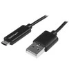 USB kabelis StarTech USB-A - mikroUSB 1 m juodasis (USBUBL1M)