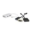 AV adapteris StarTech Rodyti Port Mini - HDMI - D-Sub (VGA) - DVI balta (MDP2VGDHDW)