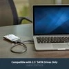 StarTech.com USB312SAT3CB kabelių sąsaja / invertavimo adapteris USB 3.1 A SATA 7+15 pin Juoda