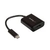 StarTech.com CDP2DP USB ekrano adapteris 3840 x 2160 pikseliai Juoda