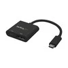 StarTech.com CDP2DPUCP USB ekrano adapteris 3840 x 2160 pikseliai Juoda