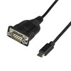 USB kabelis StarTech USB-C - RS- 232 0.4 m Juodas (ICUSB232PROC)