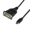 USB kabelis StarTech USB-C - RS- 232 0.4 m Juodas (ICUSB232PROC)