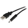 USB kabelis StarTech USB-A - DC 3.4 mm Type-H 0.9 m juodas (USB2TYPEH)