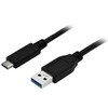 USB kabelis StarTech USB-A - USB-C 1 m Juodas (USB315AC1M)