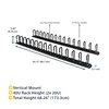 StarTech D-RING HOOK CABLE PANEL - 6FT./.