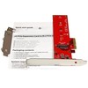 Kontrolierius StarTech PCIE 3,0 x4 - M.2 PCIE NVME (PEX4M2E1)