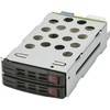 Super Micro Computer Supermicro MCP-220-82616-0N diskų įrenginio skyriaus dangtelis 2x 5,25" Nešantysis skydelis Juoda, Metalinis