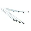 Supermicro SATA rinkinys 70/59/48/38cm apvalių laidų SATA kabeliai