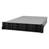 Serveris Synology Rack NAS RS3618xs iki 12 HDD/SSD su karštuoju keitimu, Xeon D-1521 keturių branduolių, procesoriaus dažnis 2,4 GHz, 8 GB, DDR4, RAID 0, 1, 5, 6, 10, hibridinis, 4 x 1GbE, 2 x USB 3.2 Gen 1 prievadai, 2 x išplėtimo prievadai, 2 x PCIe, keturi ventiliatoriai