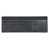 Klaviatūra Targus EcoSmart* - Klaviatūra - zrównoważone pozyskiwanie energii - antimicrobial - su pašvietimu - belaidė - Bluetooth 5.0 - QWERTY - GB - przełączniki: Scissor-Key - juoda - zrównoważone opakowanie