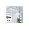 Techly ICA-PM 18S projektoriaus stovas Lubos Sidabras