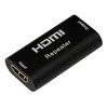 Techly IDATA HDMI2-RIP4KT vaizdo ir garso signalų ilgintuvas AV kartotuvas Juoda