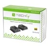 Techly 100709 HDMI plėstuvas, skirtas Cat6 / Cat6a / Cat7 RJ45 ekranui, iki 40 m, EDID, IR, POE / POC