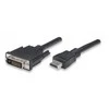 Techly Techniškai 1.8m HDMI - DVI-D M/M 1,8m Juoda