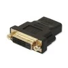 AV adapteris Techly HDMI - DVI- D juoda