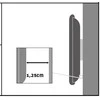 Techly ICA-LCD 114 televizoriaus laikiklis 94 cm (37") Juoda