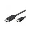 Kabelis Techly Rodyti Uostas - HDMI 1m juoda (ICOC- DSP- H12- 010)