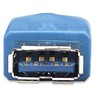 USB kabelis Techly USB-A - USB-A 0,5 m mėlyna (ICOC-U3-AA-005-EX)