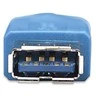 USB kabelis Techly USB-A - USB-A 0,5 m mėlyna (ICOC-U3-AA-005-EX)