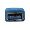 USB kabelis Techly USB-A - USB-A 3 m mėlyna (ICOC-U3-AA-30-EX)
