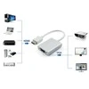 Techly Techniškai HDMI - VGA+3.5mm+Micro USB B M/F Juoda