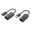 TECHLY 103199 Techly USB linijos ilgintuvas per tinklo kabelį RJ45 iki 60m
