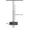 Techly ICA-PM-104M projektoriaus stovas Lubos Sidabras