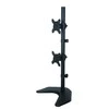 Laikiklis TECHLY 027552 Techly Dvigubas stalas LED/LCD monitoriaus rankena 13-27 2x10kg vertikaliai reguliuojama