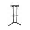 Laikiklis TECHLY 309982 Techly Mobilus stovas televizoriui LCD/LED/Plasma 30-65 60kg VESA pakreipiamas su lentyna